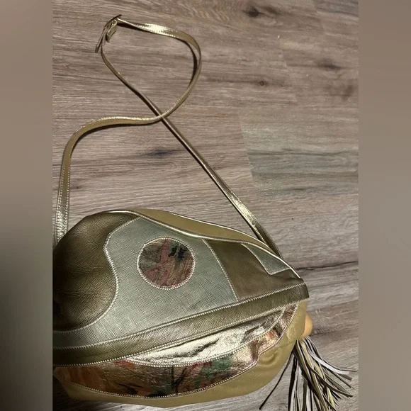 Elegant Gold Women's Bag vintage - Picture 1 of 1